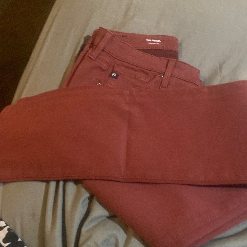 The Prima Rusk Color Adriano Goldscmied Cigarette leg Jeans, Size 27, New